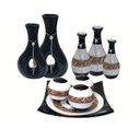 Ver imagem 1 de Kit Ceramicavdecorações Floreal com Nota Fiscal Preto