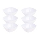 Ver imagem 1 de Conjunto 6 Tigelas Quadradas Fundas Multiuso Melamina 20cm