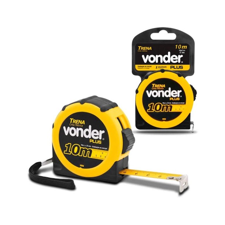TRENA DE FITA DE ACO 10MTS X 25MM VONDER PLUS
