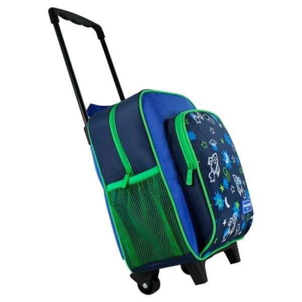 Mochila De Rodinha Infantil Com Lancheira Menino Sapeka - 4