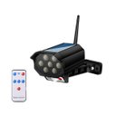 Ver imagem 3 de Luminnaria Solar Câmera Falsa Dummy Sensor de Movimento Controle Remoto 3 Funções