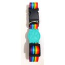 Ver imagem 1 de Coleira Seda 25mm arco iris Tamanho Único (32cm49cm)