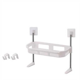 Rack Vertical 3 Prateleiras Inox Banheiro Cozinha Organizado - 4