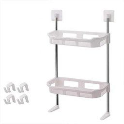 Rack Vertical 3 Prateleiras Inox Banheiro Cozinha Organizado - 6