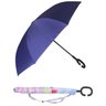 Guarda Chuva Pequeno Abre e Fecha Invertido Contrário 19 LQ-608P19 - 2