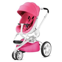 Carrinho de Bebê 3 Rodas Moodd Quinny Pink Passion - 1