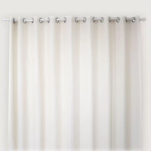 Kit Varão P/ Cortinas 2.00 Metros 28mm - Cromado