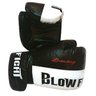 Luva de Boxe e Muay Thai Preto com Branco Blow Fight 16 oz - 3