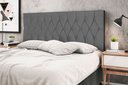 Ver imagem 1 de Cabeceira Casal King Jbe Moveis Madri 195cm Cinza Para Cama Box 193cm Decoração Quarto
