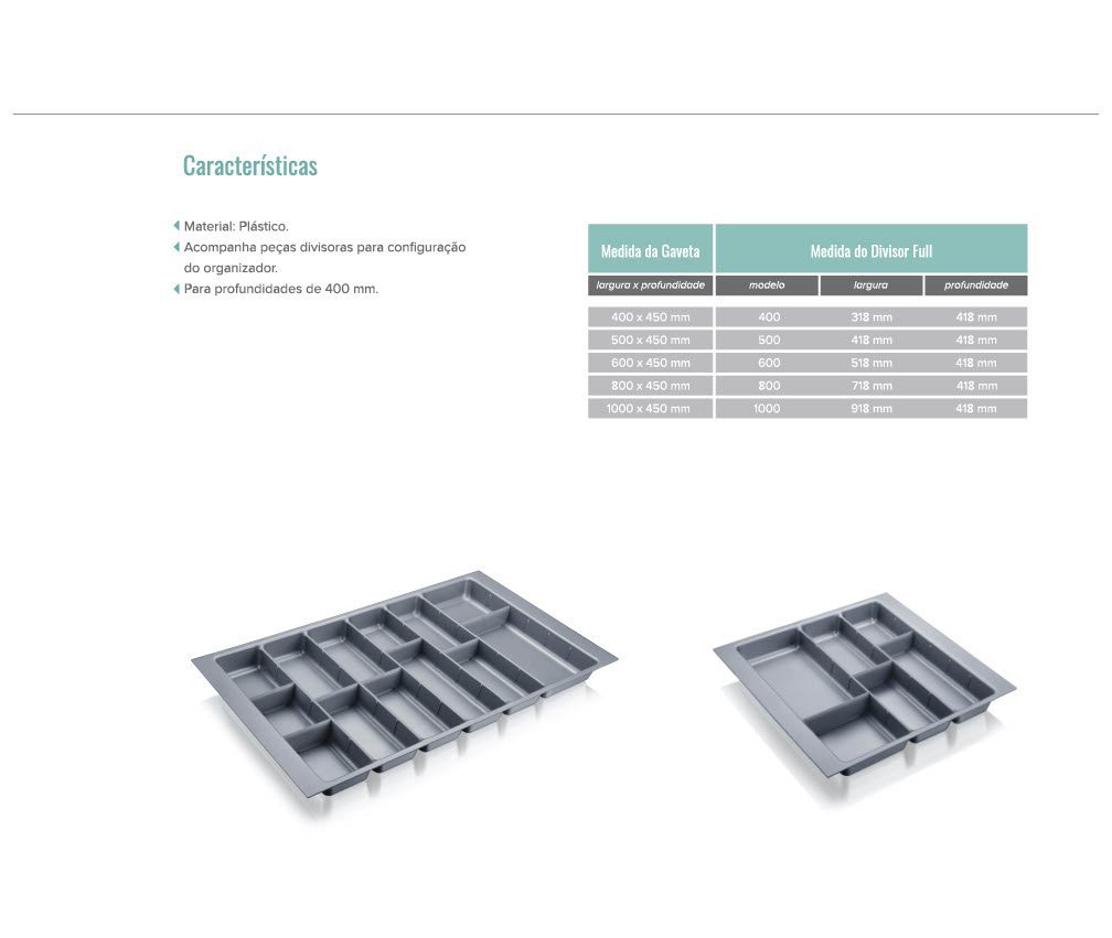 Divisor Full Cermag 400mm - 2