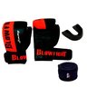 Kit Luva + Bandagem + Bucal Laranja 14 Oz Blow Fight - 1