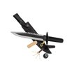 Faca Rambo 1 36Cm Preto - First Blood - 2