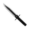 Faca Rambo 1 36Cm Preto - First Blood - 1