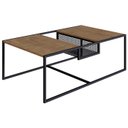 Ver imagem 1 de Mesa de Centro 100cm Est Aço York Vermont Artesano