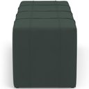 Ver imagem 7 de Puff Decorativo Living Sala de Estar 160 Cm Roma W01 Suede Verde Musgo - lyam