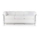 Ver imagem 1 de Sofá 3 Lugares Le Corbusier Premium - Branco