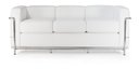 Ver imagem 1 de Sofá 3 Lugares Le Corbusier Premium - Branco