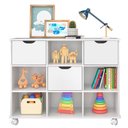 Ver imagem 5 de Berço Americano Doce Sonho 100 com Rodízios e Cômoda 103 com Nicho Organizador 3 Gavetas Branco