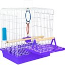 Ver imagem 1 de Gaiola Calopsita Maritaca e Outros Pássaros Lilás