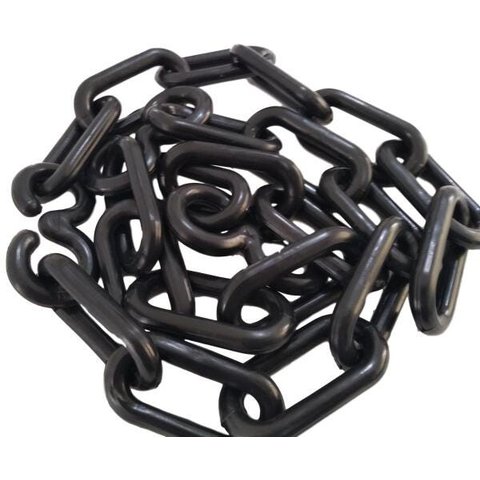 Corrente Plastica Chuva Isolamento 20 Mt Tamanho P Preta