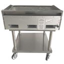 Ver imagem 2 de Chapa Manual a Gás Venâncio Professional 36" com Cavalete e Rodízios