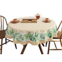 Ver imagem 1 de Toalha de Mesa Redonda Estampada Lepper 4 Lugares Pop 1,55m Palmas
