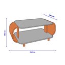 Ver imagem 3 de Mesa de Centro Floripa Pistache/naturalle - Bechara