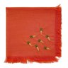 Guardanapo Algodão Laranja Franja Cenourinhas - 4