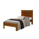 Ver imagem 2 de Cama Solteiro Madeira Lara - Castanho