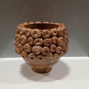 Ver imagem 4 de Vaso Decorativo Enfeite Casa Cerâmica 20x23x23cm Amarelo