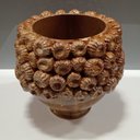 Ver imagem 5 de Vaso Decorativo Enfeite Casa Cerâmica 20x23x23cm Amarelo