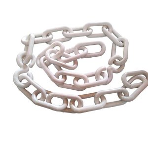 Corrente Plastica Chuva Isolamento 50 Mt Tamanho P Branca