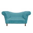 Ver imagem 1 de Recamier Divã Rio 1,50m Suede Azul Turquesa - Dominic Decor