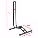 Ver imagem 3 de Suporte De Bicicleta P/chão - Modelo Aro 29 C/ Apoio P/ Duas bikes