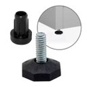 Ver imagem 1 de Kit C/50 Pés Niveladores C/base de 22mm + Bucha Plástica