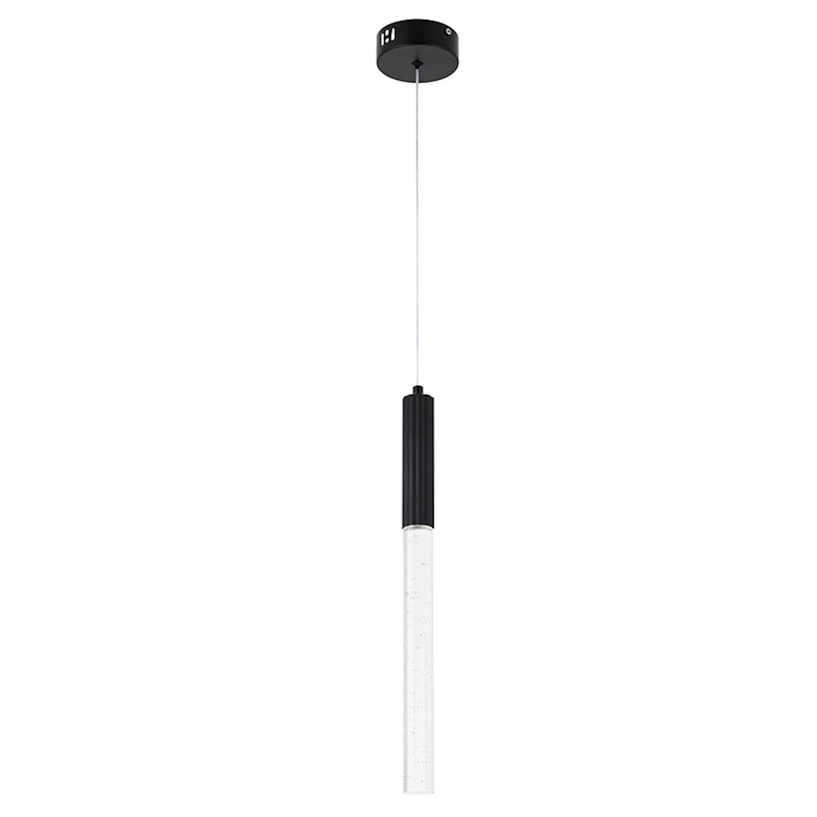 Luminária Pendente Led Vanna 3w 3000k Preto 110/220 Nordecor