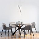 Ver imagem 5 de Luminária Pendente Led Vanna 3w 3000k Preto 110/220 Nordecor