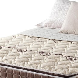 Colchão King Anjos Super Orleans Espuma D70/D28 Dupla Face Pillow Top Marrom 193x203x26cm - 5