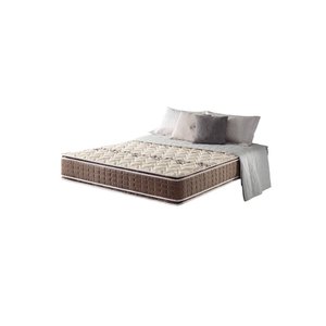 Colchão King Anjos Super Orleans Espuma D70/D28 Dupla Face Pillow Top Marrom 193x203x26cm
