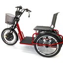 Ver imagem 3 de Triciclo Elétrico Duos Fox 800w 13ah Lithium - Vermelho - Duos Bike