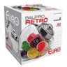 Baleiro Retrô De Vidro Com Tampa Inox 2,4 Litros Euro - 4