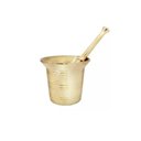 Ver imagem 1 de Almofariz Pilão em Bronze Socador de Alho 11 Cm