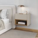 Ver imagem 1 de Mesa de Cabeceira Florença 1 Gaveta e 1 Nicho