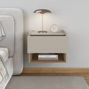 Ver imagem 5 de Mesa de Cabeceira Florença 1 Gaveta e 1 Nicho