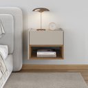 Ver imagem 6 de Mesa de Cabeceira Florença 1 Gaveta e 1 Nicho