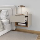 Ver imagem 4 de Mesa de Cabeceira Florença 1 Gaveta e 1 Nicho