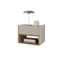 Ver imagem 2 de Mesa de Cabeceira Florença 1 Gaveta e 1 Nicho