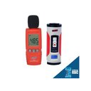 Ver imagem 3 de Kit Decibelímetro Digital 30 A 130Db Ruído Máx Mín Hold Dec-350 Portátil Calibrador Acústico Classe 