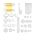 Ver imagem 1 de Jogo De Confeitaria Carol 37 Peças Yazi