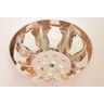 Lustre com Cristais, LED e Mp3, Mod. 9821 - 110v. - 1